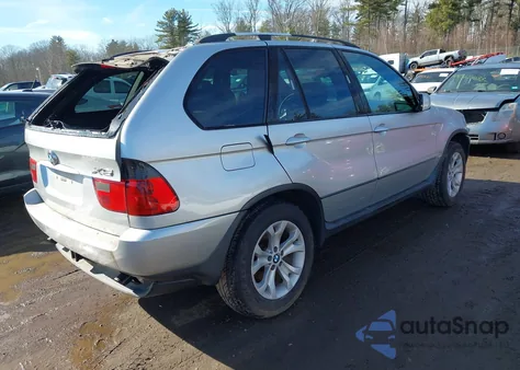 2001 BMW X5 3.0 from USA, damaged, VIN WBAFA53531LP23804